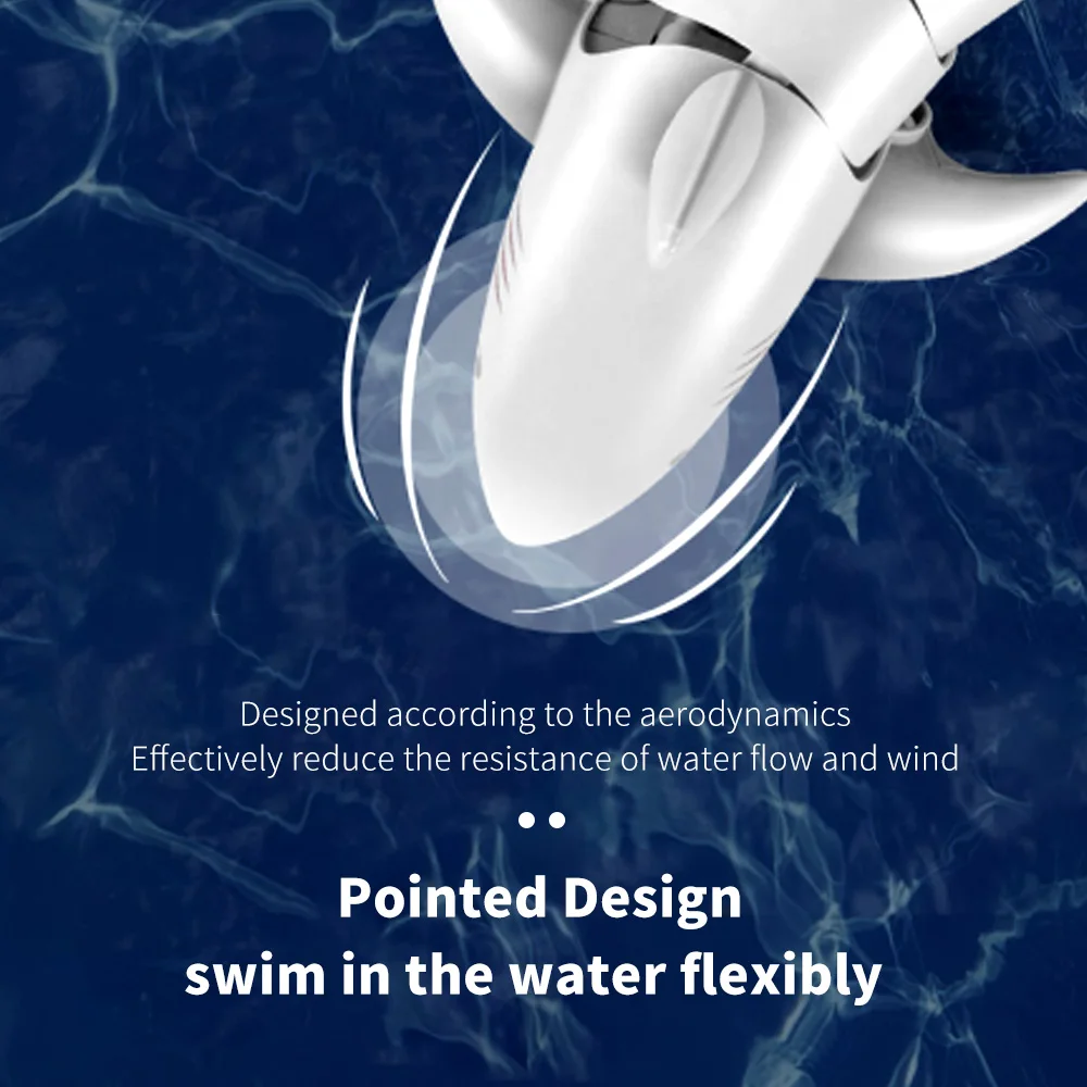 k23 rc акула лодка с светильник во