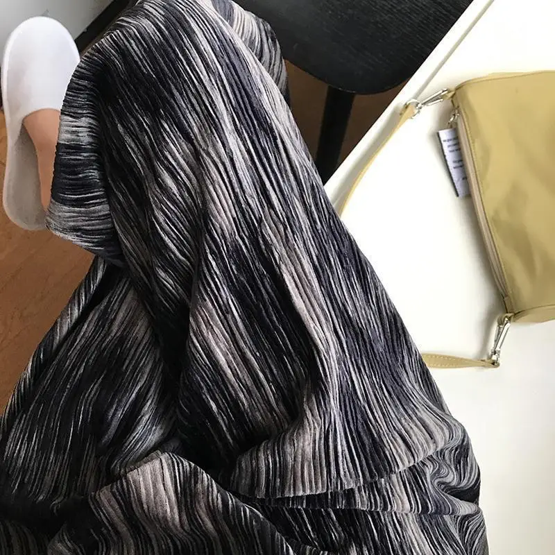 

Women Pants Tie-Dyed Women's Loose Spring, Autumn And Winter Straight Casual Striped Pants Pantalones De Mujer