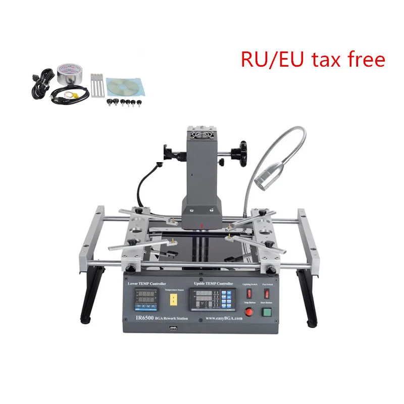 

BGA rework station 1200W LY IR6500 infrared BGA Soldering Station For Motherboard Chip PCB Refurbished Repair System 220V