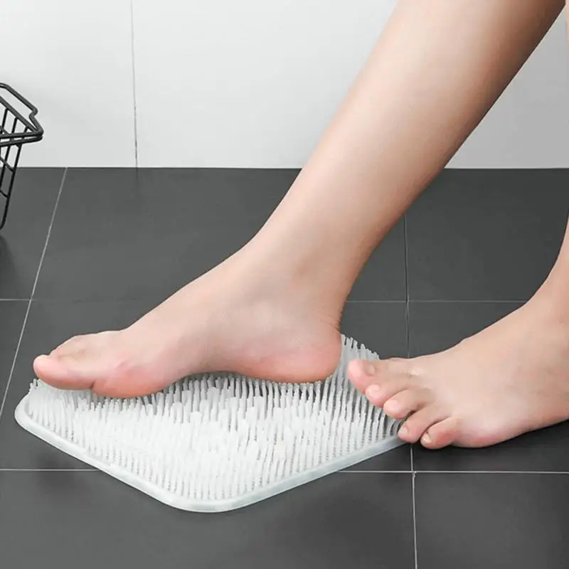 

Foot Pad Foot Scrubber Washer Foot Cleaner Skin Massager Shower Feet Relax Over Washer Massager Washer Rubbing Cleaning Brush