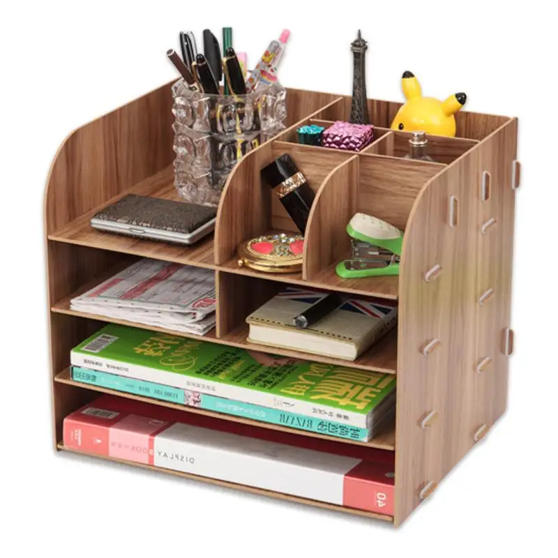 Офисные принадлежности большой Настольный ящик для хранения деревянная рамка