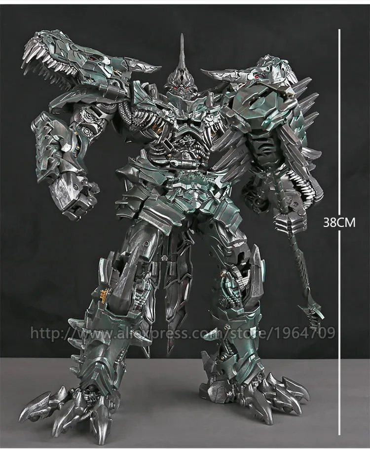 Wei Jiang Oversized 34cm Transformation movie toys dinosaur tank Mode anime Action Figure SS07 W8600 Robot kids toy Retail Box