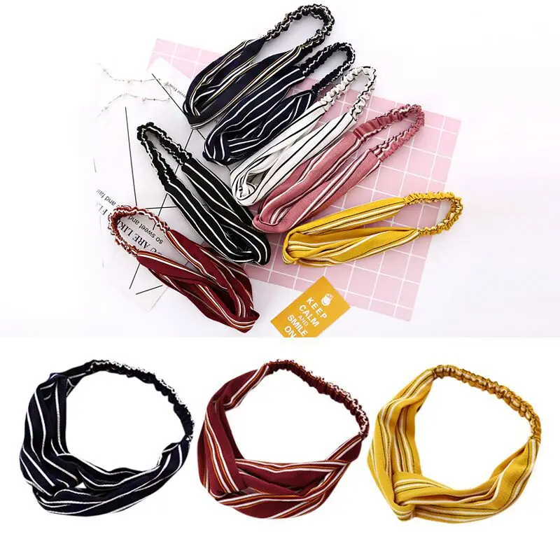 Йога RunningStriped ПУ кожи сумка брендовая дизайнерская повязка на голову для девочек