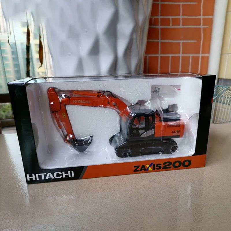 

Литый под давлением масштаб 1:50 ZAXIS200 для Hitachi EFI экскаватор из сплава металла инженерный грузовик модель автомобиля коллекционная демонстра...