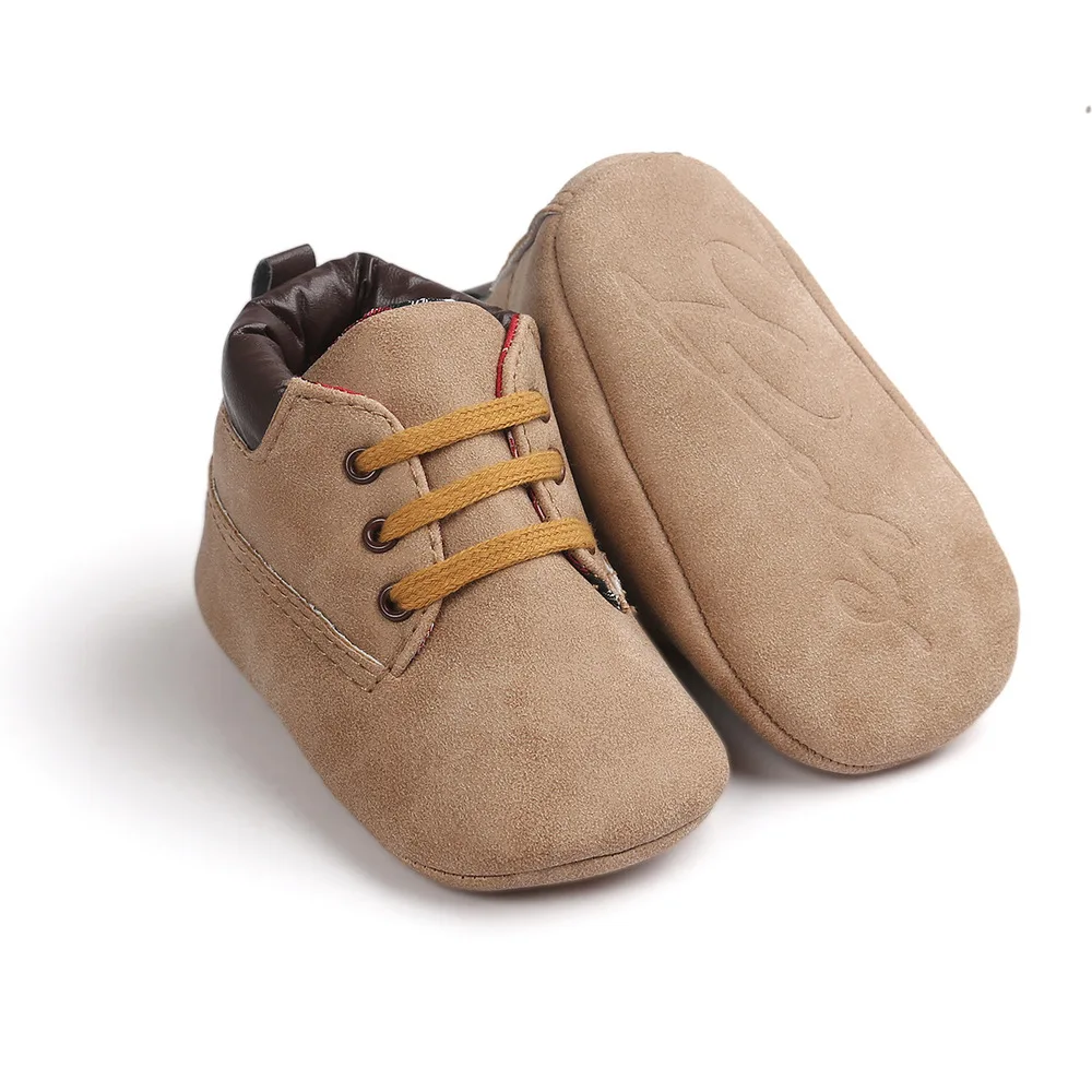 Детская обувь для маленьких мальчиков Обувь новорожденных на высоком каблуке со