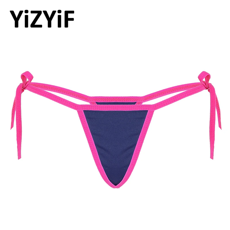 Женское бикини стринги купальник эротическое микро белье нижнее с низкой талией