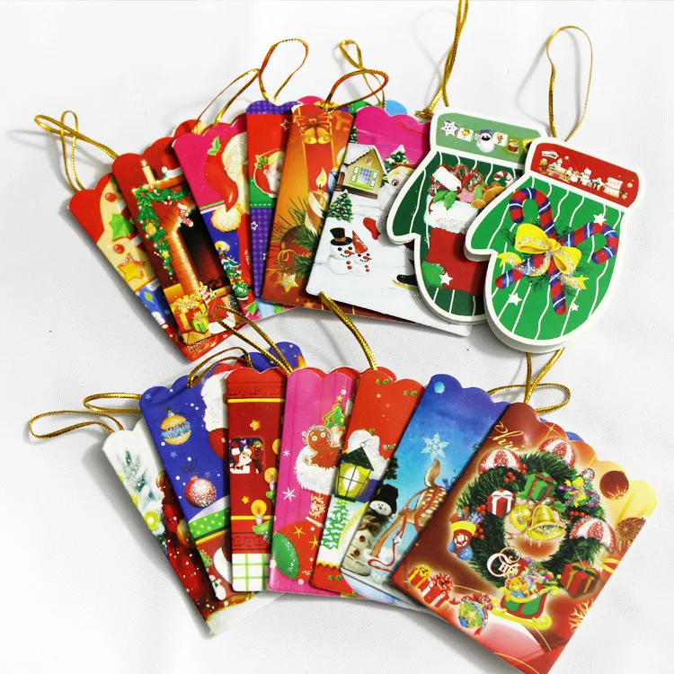 10 шт. декоративные бумажные бирки для подарков подвесные открытки украшения дома