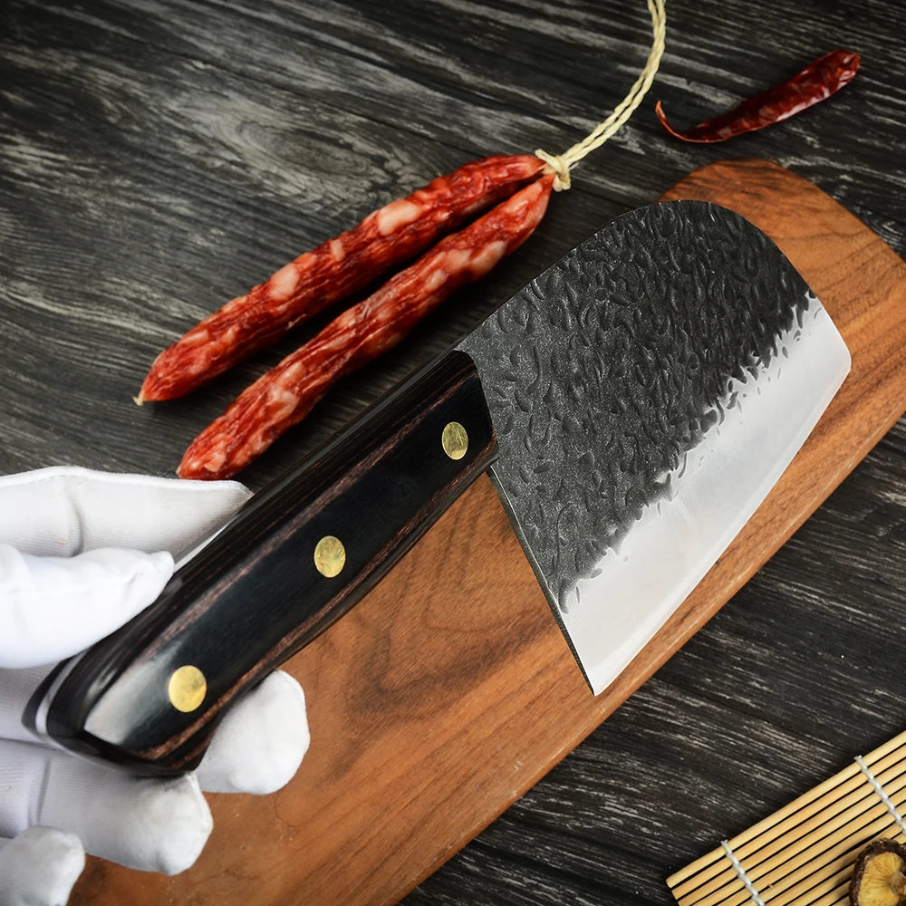 XYj 7 ''дюймов Тесак мясника кованые Сталь Ножи кости резак китайский слайсер