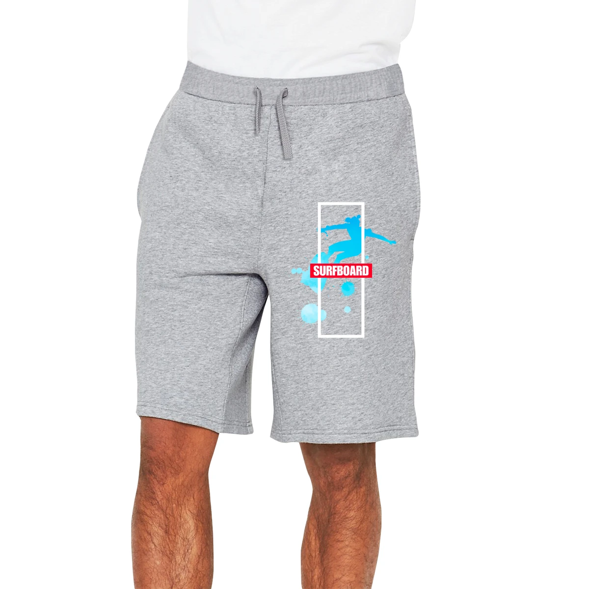 

Men's Short Sweatpants Daily Casual Home Furnishing Straight Attach Pocket