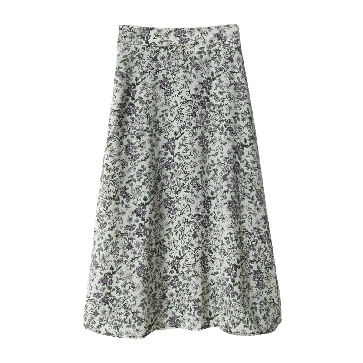 

Half length skirt for women 2021 spring new high waist drop A-line skirt
