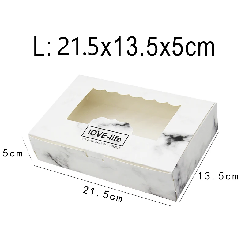 500 шт. бумажные коробки для упаковки подарков|Подарочные сумки и упаковка| |