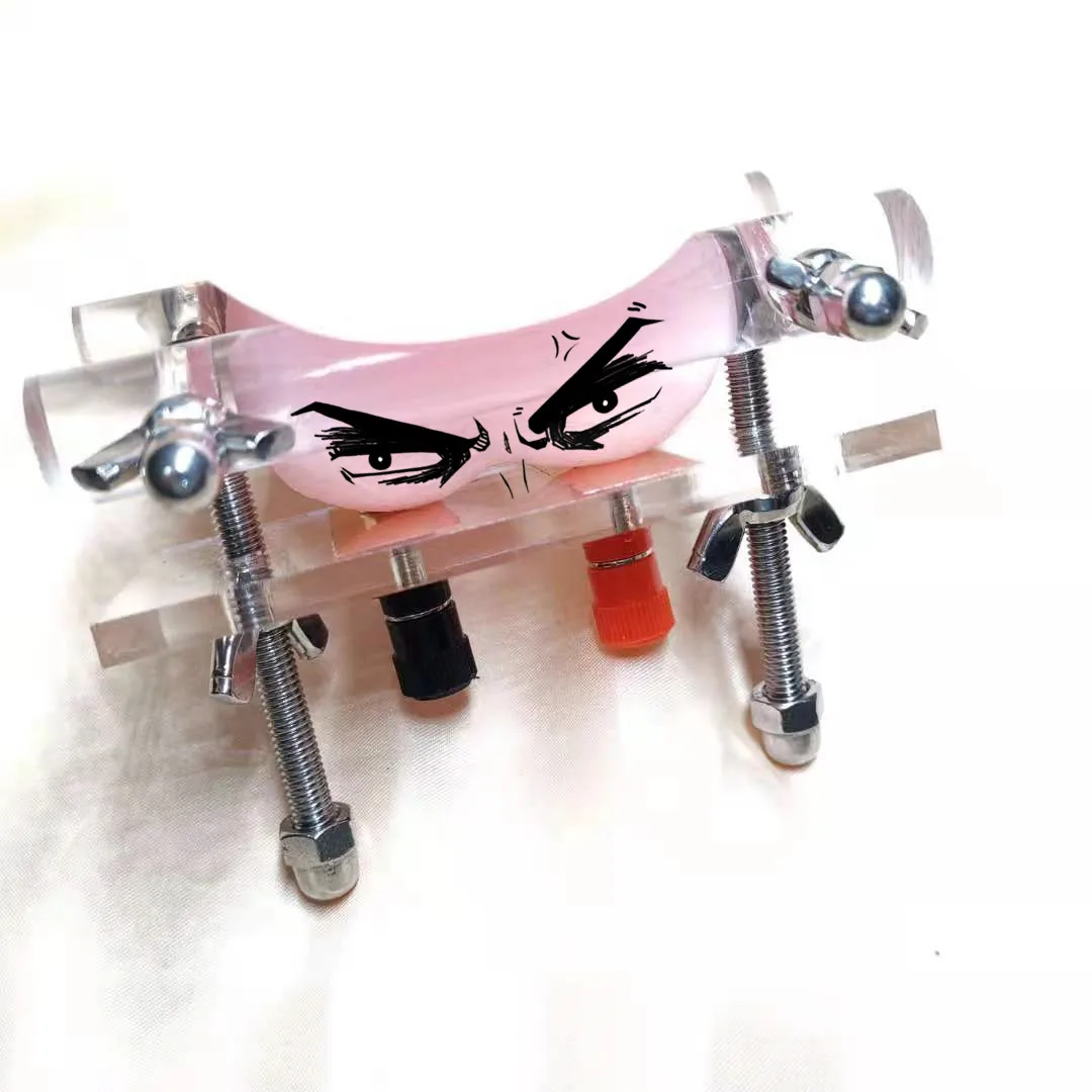 БДСМ секс игрушки из органического стекла электро CBT пенис и мяч для пытки