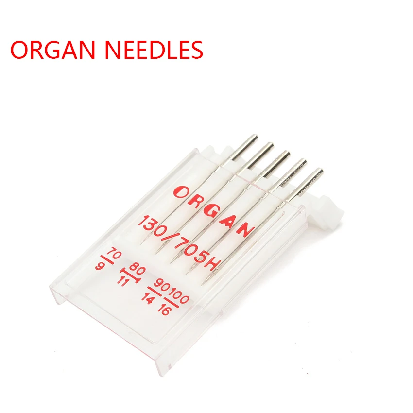 Швейные иглы Organ 130/705H высококачественные машинные универсальные иголки для