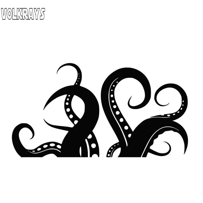 Volkrays модная Автомобильная наклейка Осьминог щупальца аксессуары