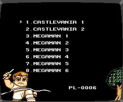 Супер редкий! Игровая карта 8 в 1 Mega Man 1/2/3/4/5/6 + Castlevania 1/2 бит | Электроника