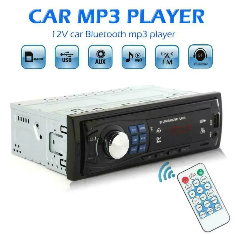 Автомагнитола SWM 8013 с Bluetooth 1 din мультимедийный проигрыватель 12 В FM-радио SD USB JSD-520 |