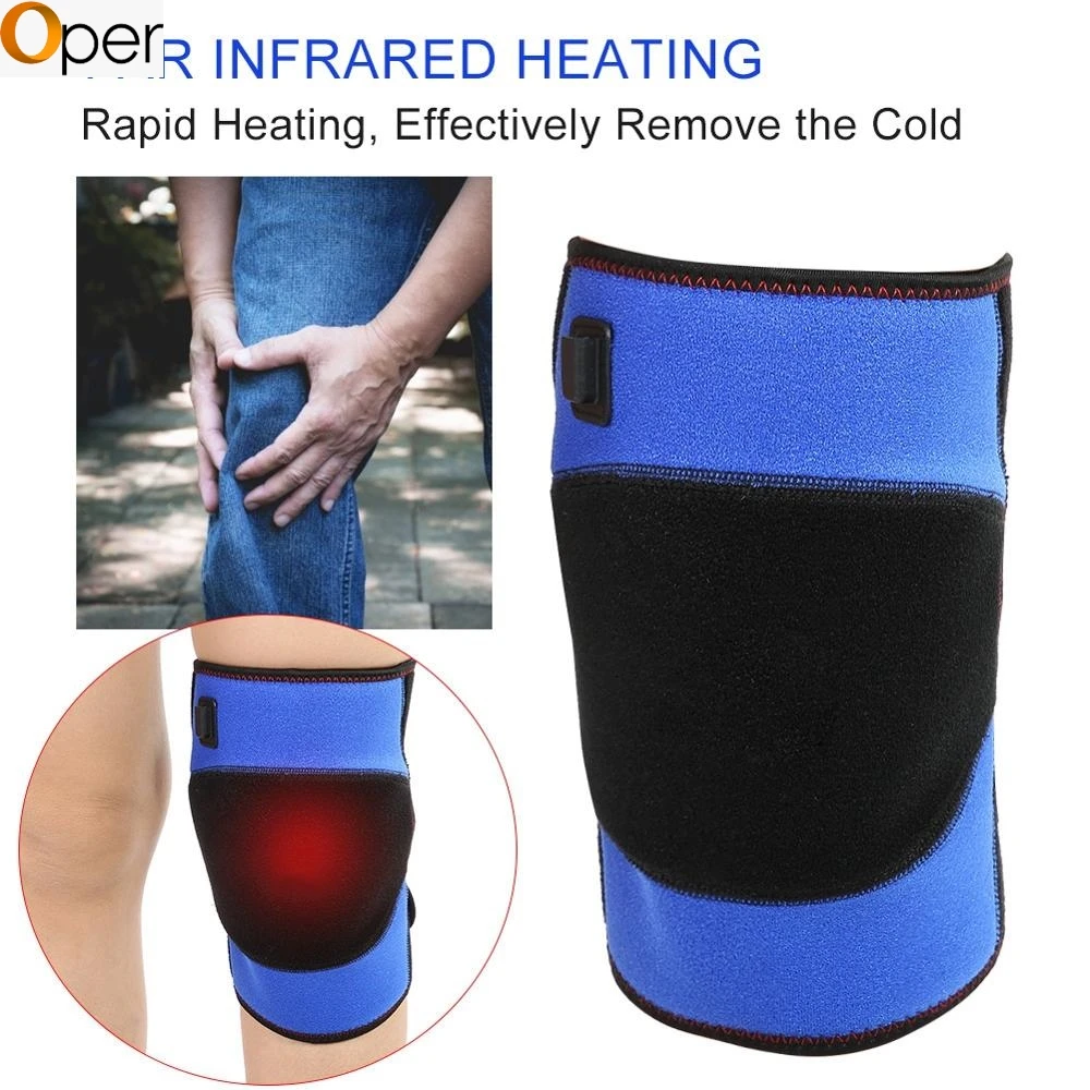 Графиновый обогревающий коленный пояс с дальним инфракрасным датчиком для