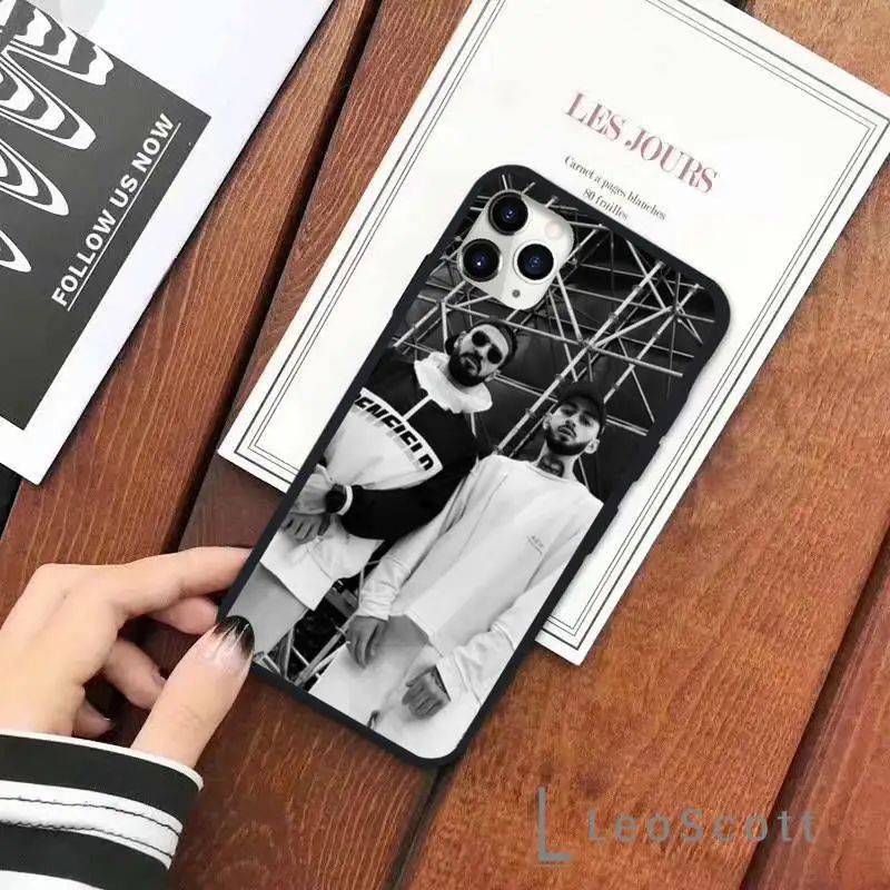 

Miyagi & Andy Panda rap combination Russian Phone Case for iPhone 11 12 pro XS MAX 8 7 6 6S Plus X 5S SE 2020 XR Soft silicone