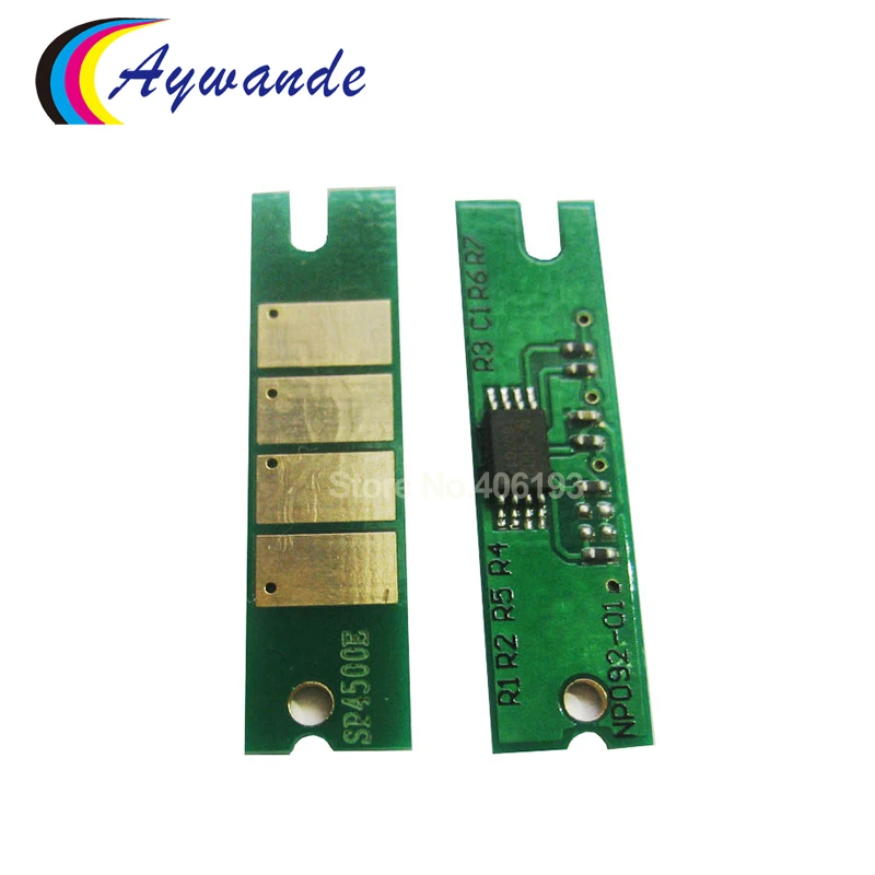 407340 407319 для Ricoh SP3600 SP3610 SP4500 SP4510 SP 3600 3610 4500 4510 лазерный тонер чип сброса 12K|reset chip|toner