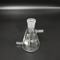 filtering flask with tick mark 200ml 2429triangle flask with upper and bottom side tubefilter erlenmeyer bottle