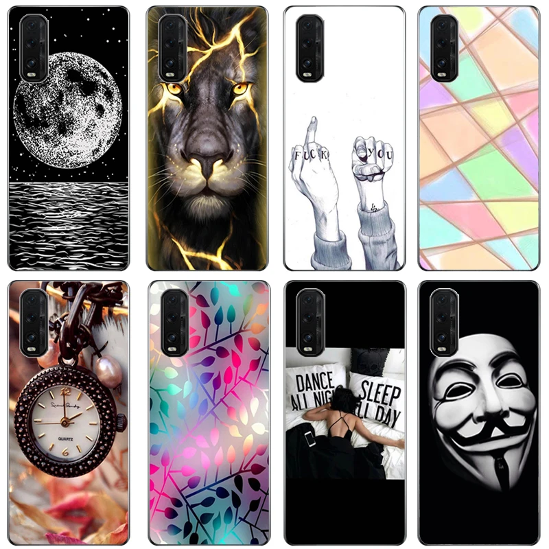 Для OPPO Find X2 Pro Чехол Мягкая силиконовая задняя крышка чехол для телефона FindX2 X 2 X2Pro