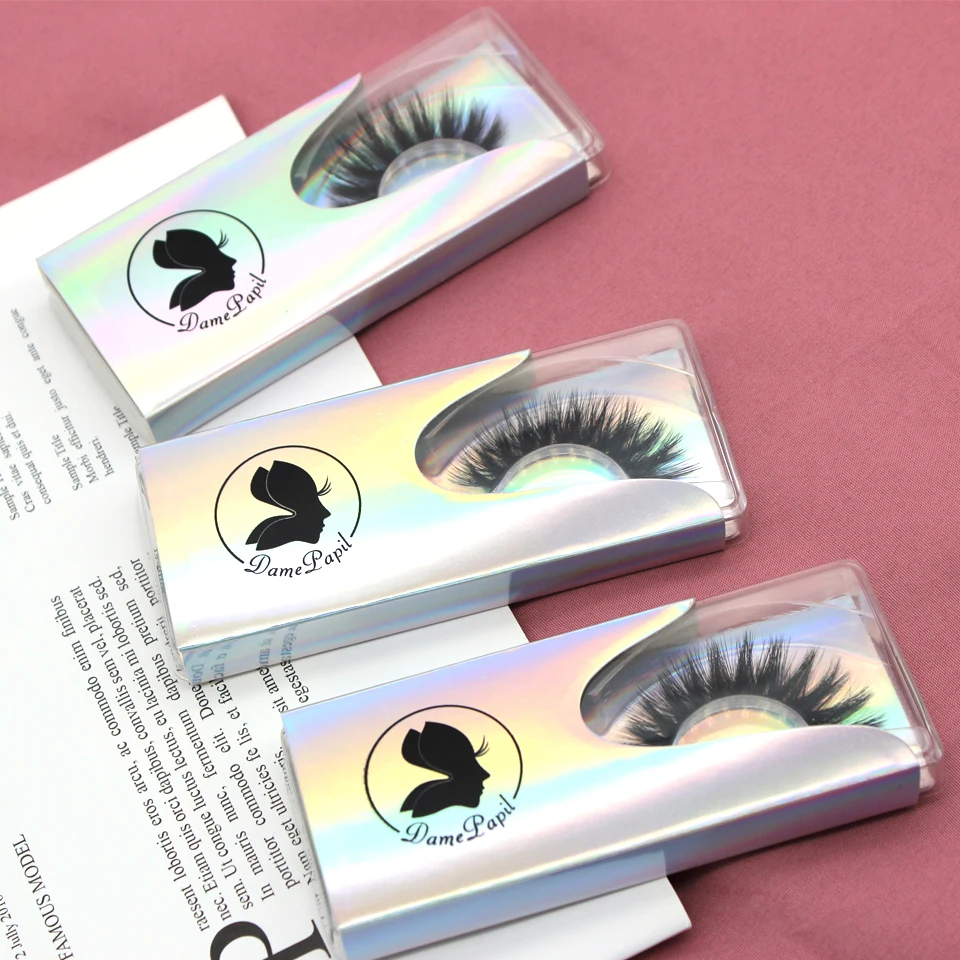 

DamePapil 3d Faux Mink Lashes Bulk Wholesale 10/20/30/40/50/100 Pairs Lot Hand Made Full Strip Natural False Eyelashes In Bulk