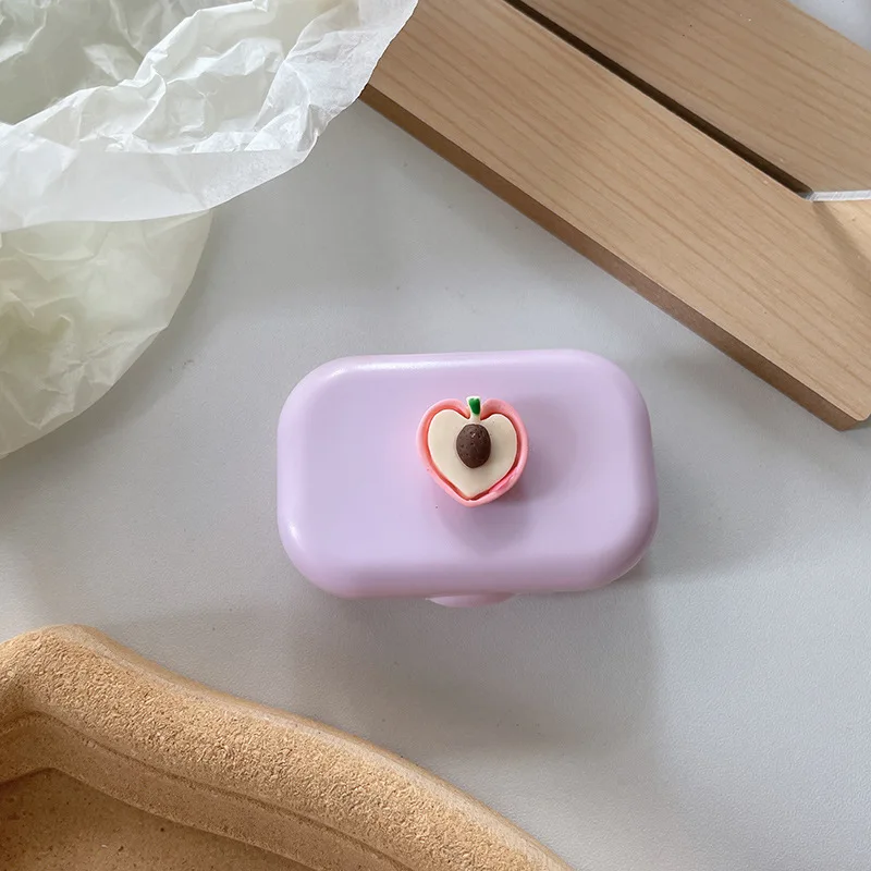 

Contact Lens Cases Fruit Style Portable Contacts Lense Case Small Portable Storage Holder Soaking Container Travel Accessaries