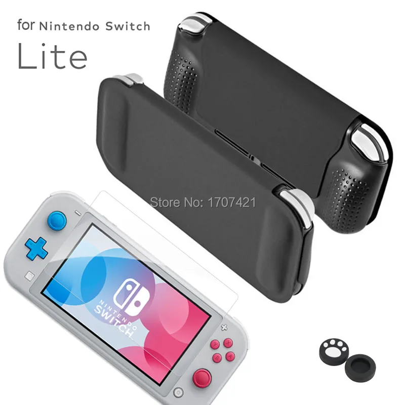 Новинка 2020 чехол книжка из искусственной кожи для Nintendo Switch Lite с закаленным