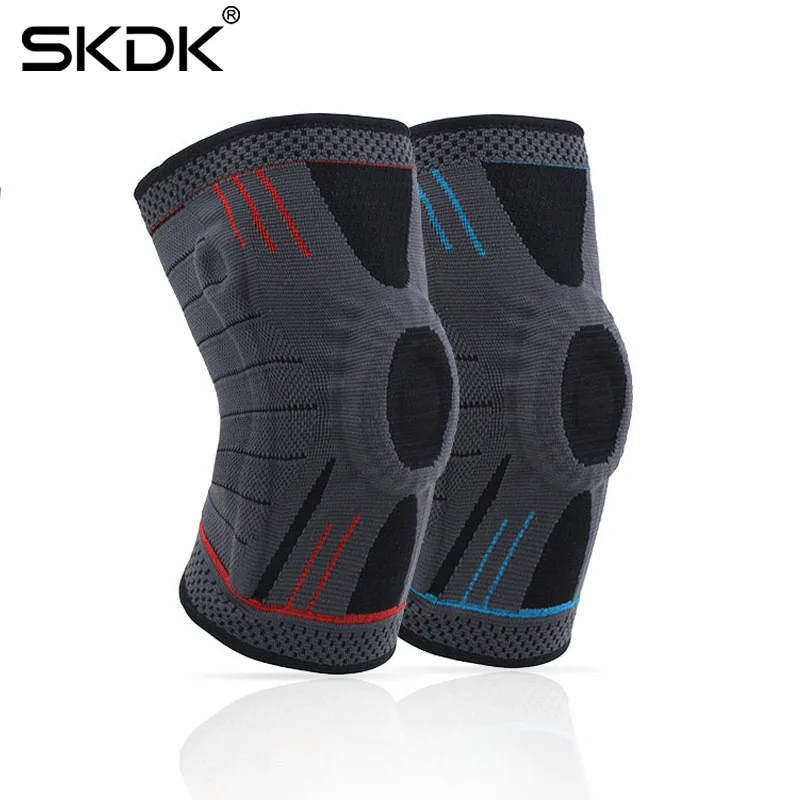 1 шт. компрессионный фиксатор колена SKDK силиконовый стабилизатор весны