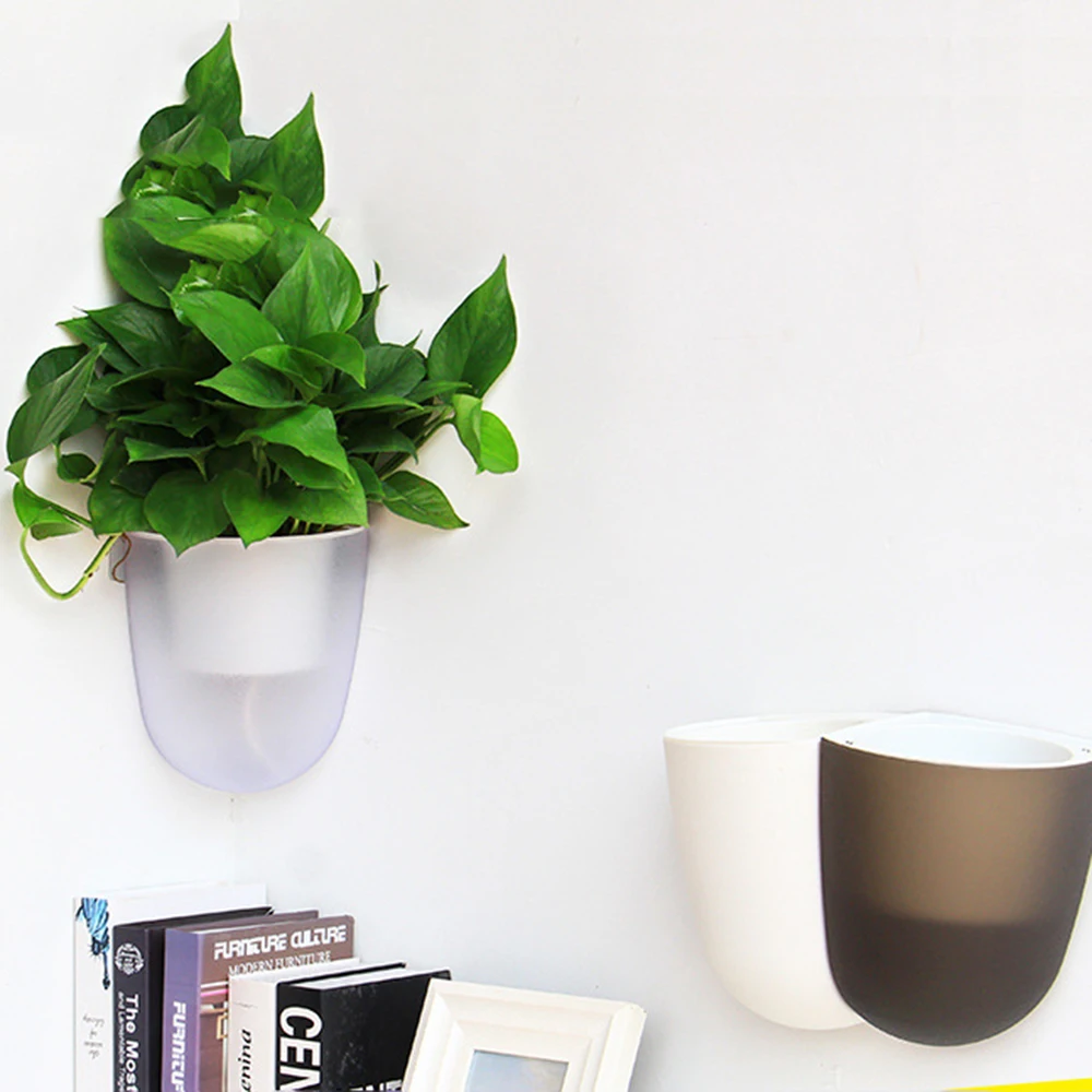 Настенный цветочный горшок настенный твердый трехмерный подвесной угловой