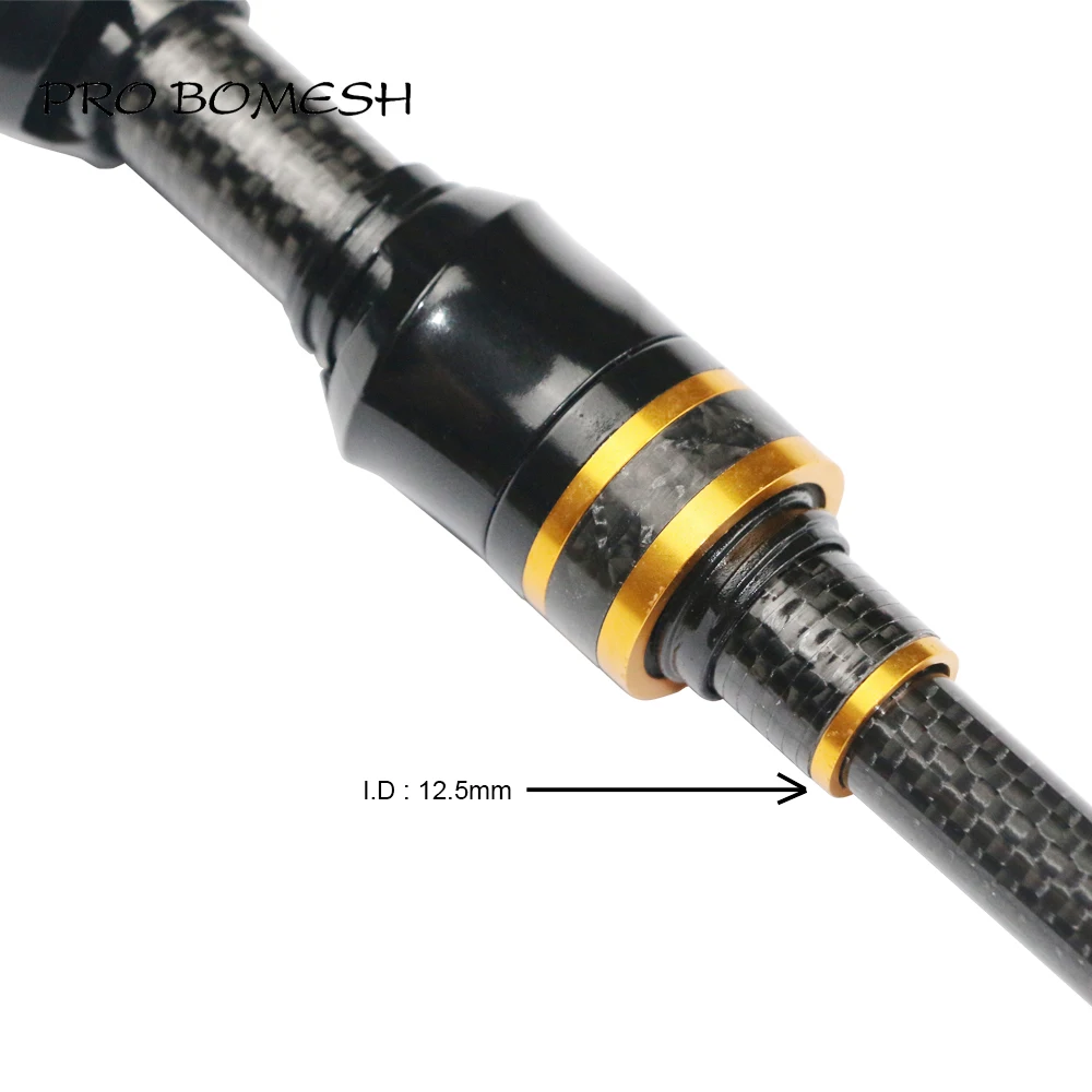 Углеродная трубка PROBOMESH Taper 3K рукоятка из саржевого углеродного волокна для