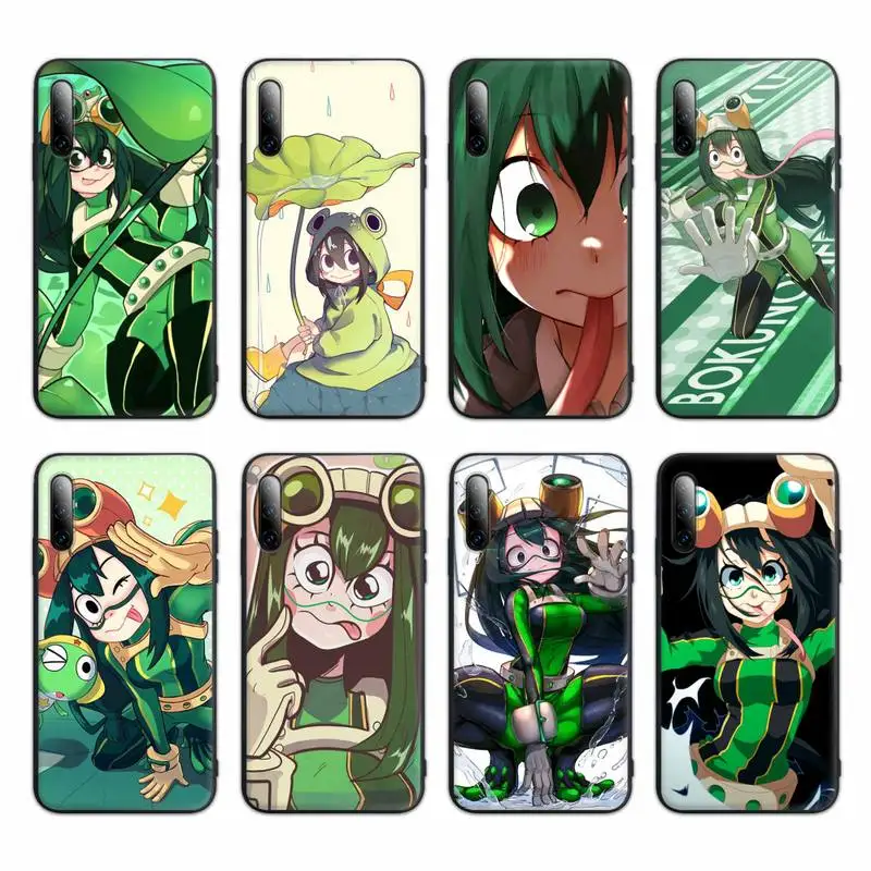 

Asui Tsuyu Boku No My Hero Academia Phone Case For Samsung A32 A12 4G 5G A31 A30 A21 A20 A20E A11 A10 S A01 Silicone Cover