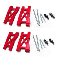 4pcs metal front and rear suspension arm for traxxas latrax teton 118 rc car upgrade parts accessories