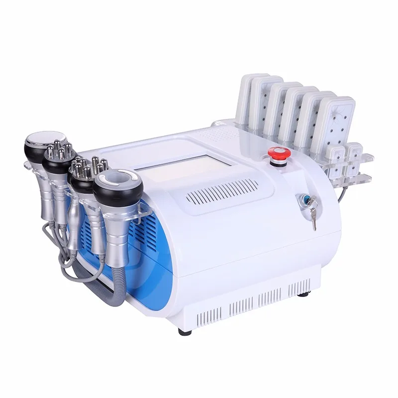 Многофункциональная ультразвуковая кавитация 40K + RF аппарат для похудения/6 в 1