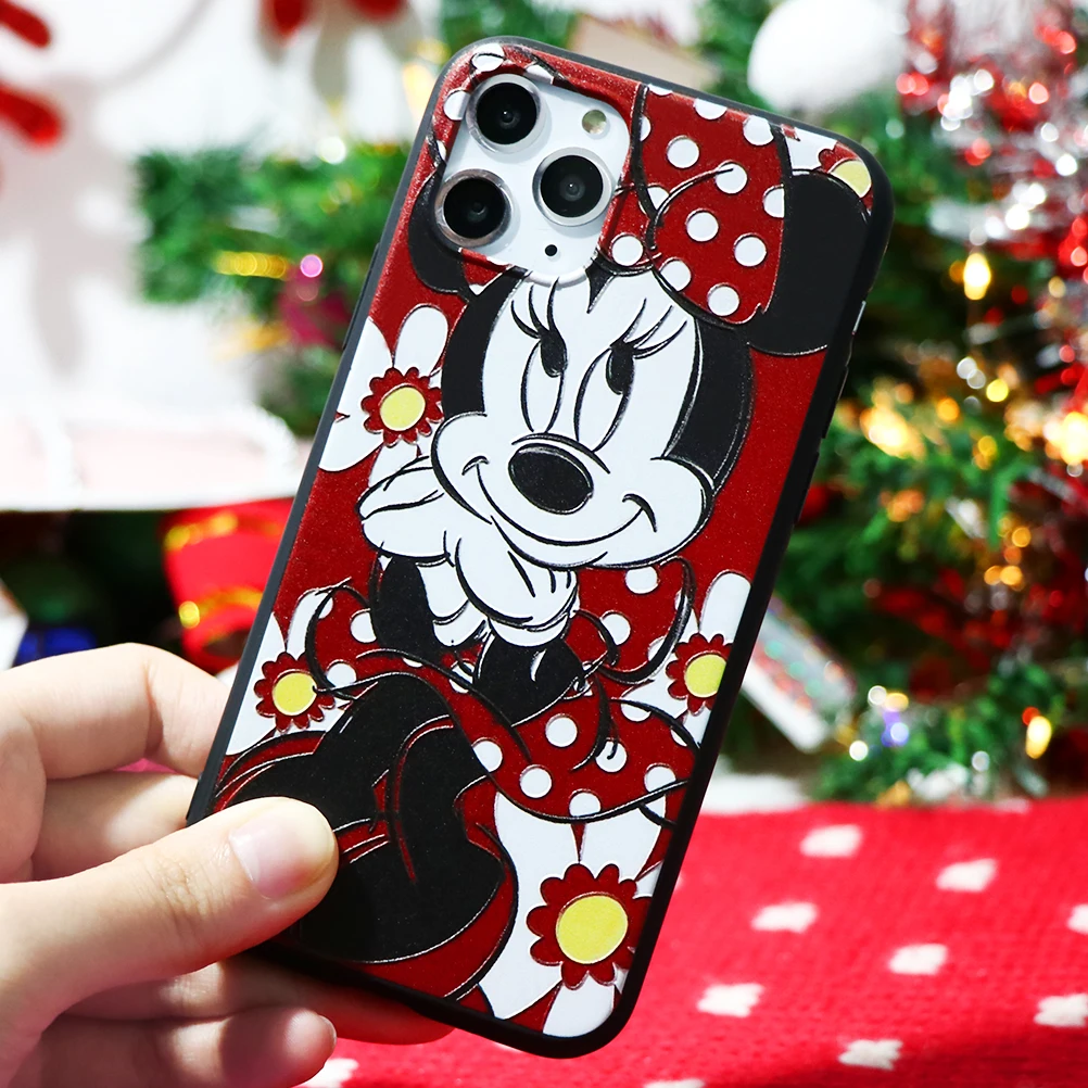 Чехол из ТПУ с объемным рельефным принтом для iPhone 11 Pro XS Max XR для iPhone 5 5S SE X 6 6S 7 8 Plus 9 чехол Чехол - Цвет: hdminiz