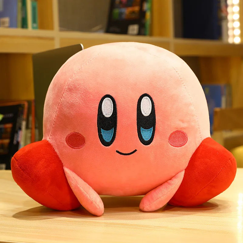 32 60cm kawaii kirby plush toy chef strawberry soft stuffed plush dolls anime peripheral game characters pillow kids stuffed toy free global shipping