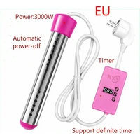3000w electric heater boiler water heating element portable immersion suspension bathroom swimming pool eu plug