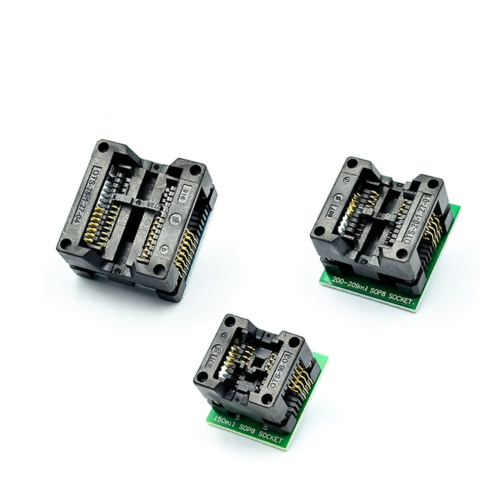 

SOP8/SOP16 to DIP8 SA602 Gold Plated IC Test Stand, Transfer Stand, Recording Stand 150/200 Mil