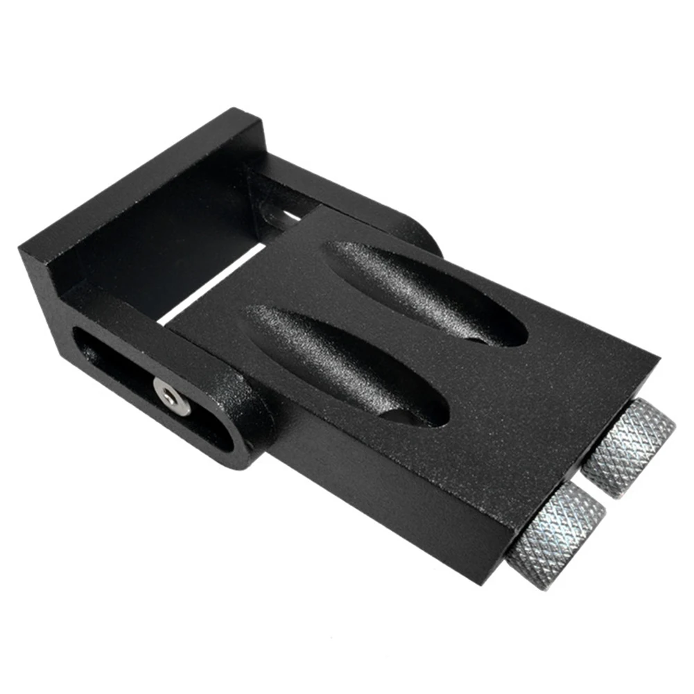 

8pcs Angle Drill Guide Wrench Pocket Hole Jig Kit Punch Locator Adjustable Woodworking Tool Aluminum Alloy 15 Degree Carpentry