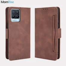Wallet Cases For OPPO Realme 8 Pro Case Magnetic Closure Book Flip Cover For OPPO Realme 7 6 6S Leather Card Photo Holder Bags