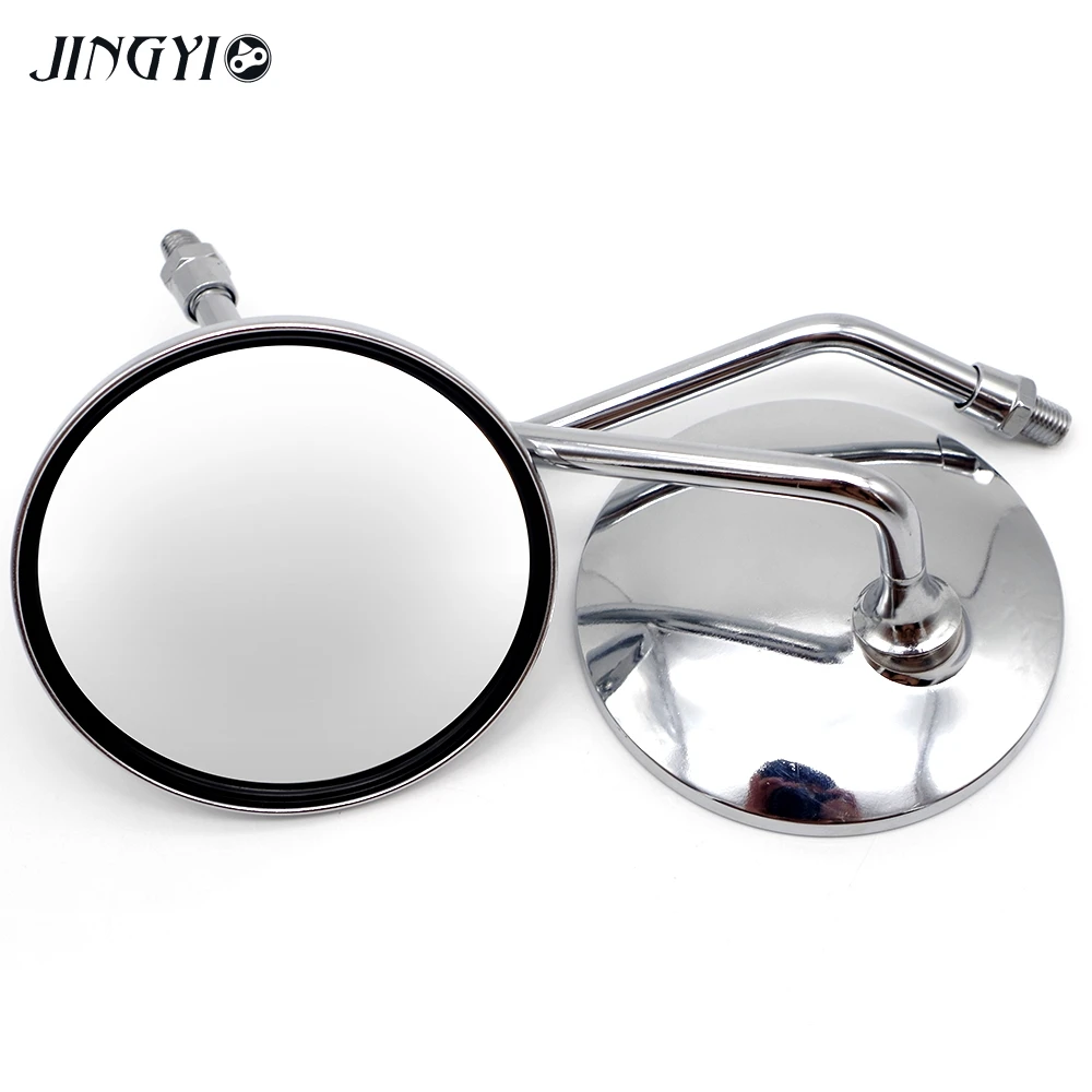 Складное круглое зеркало заднего вида для скутера мотоцикла Honda cbr 250 hornet cb600f pcx