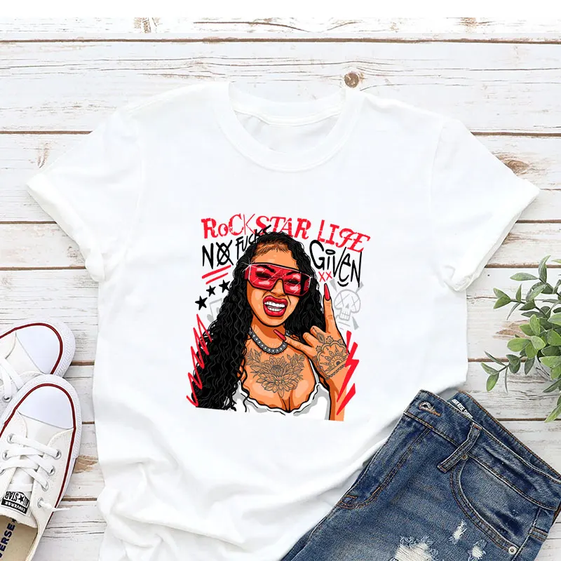 

Wholesale Expensive Taste Print Women Tshirt 100% Cotton Black Girl T Shirt Basic Summer Tumblr Sexy Shirt Lady White O-Neck