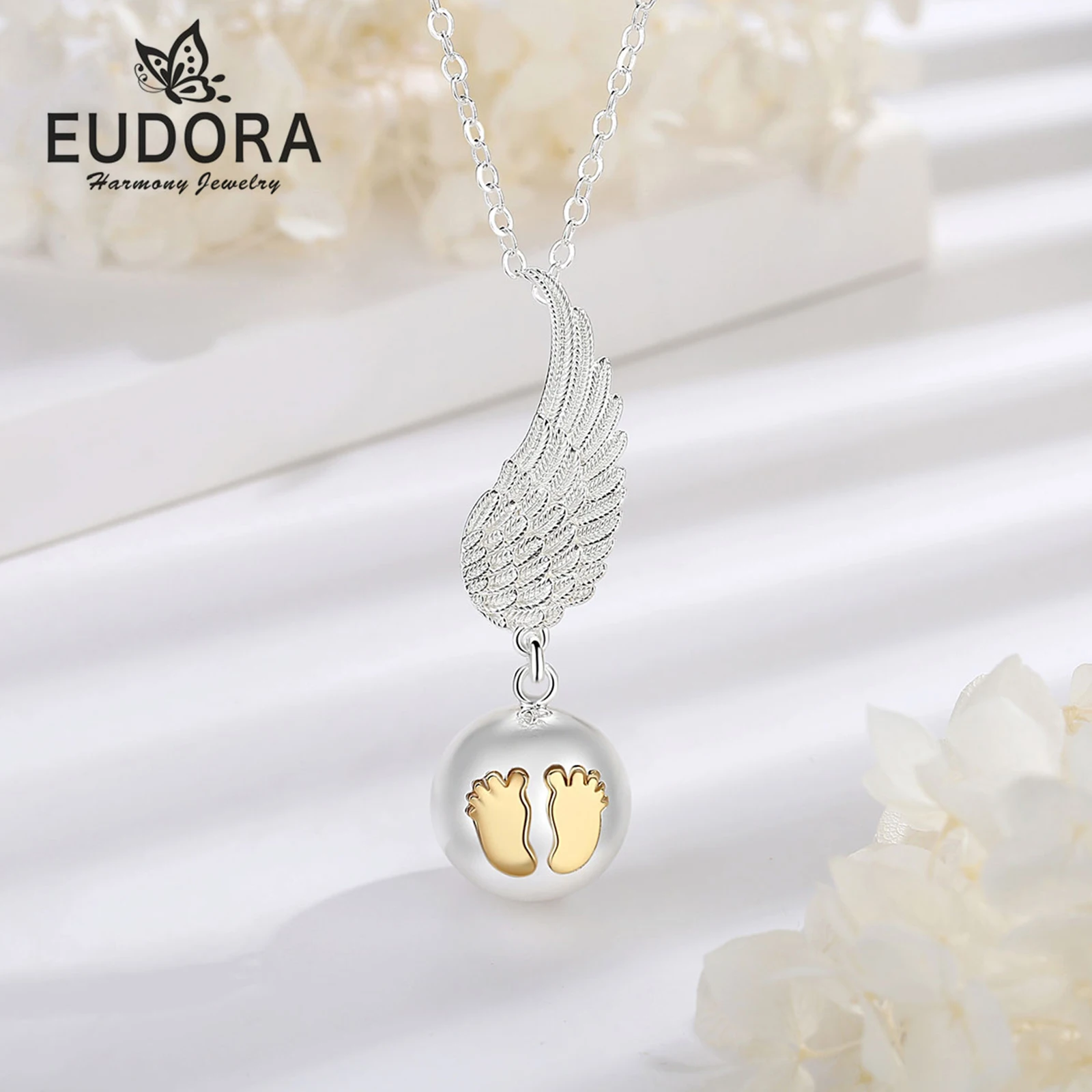 

Цепочка с подвеской в виде китайского колокольчика Eudora, 20 мм