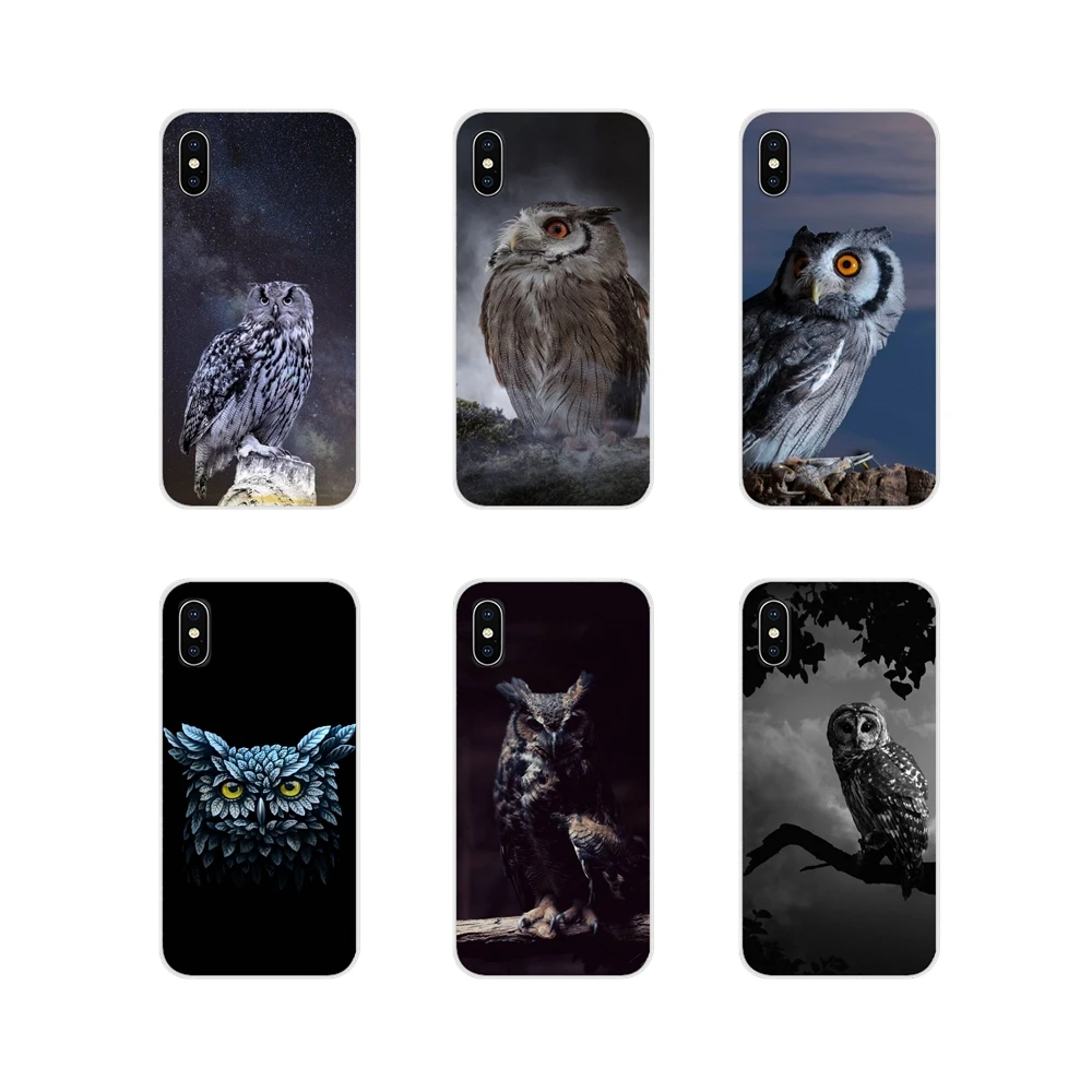 Камуфляжные аксессуары в виде совы чехлы для телефонов Huawei G7 G8 P7 P8 P9 P10 P20 P30 Lite Mini Pro