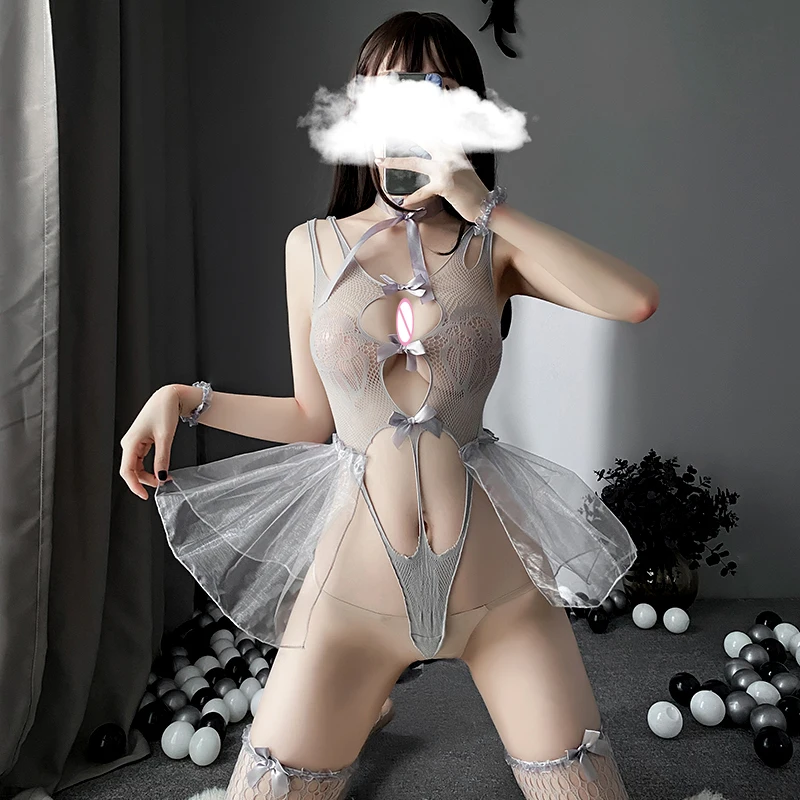 

Откровенное платье для девочек, женское сексуальное белье для секса, ночная эротическая одежда, прозрачная Одежда для кукол, эротический Ко...