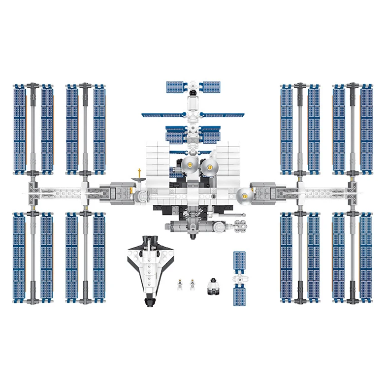 

60004 IDEAS New products International space station building blocks bricks Compatible 21321 DIY Educational toys Gift