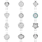 Новое ожерелье с подвеской с кисточкой, цепочка на свитер, ожерелья с змеиной цепочкой, подходит для 18 мм кнопок, модные ювелирные изделия с застежкой