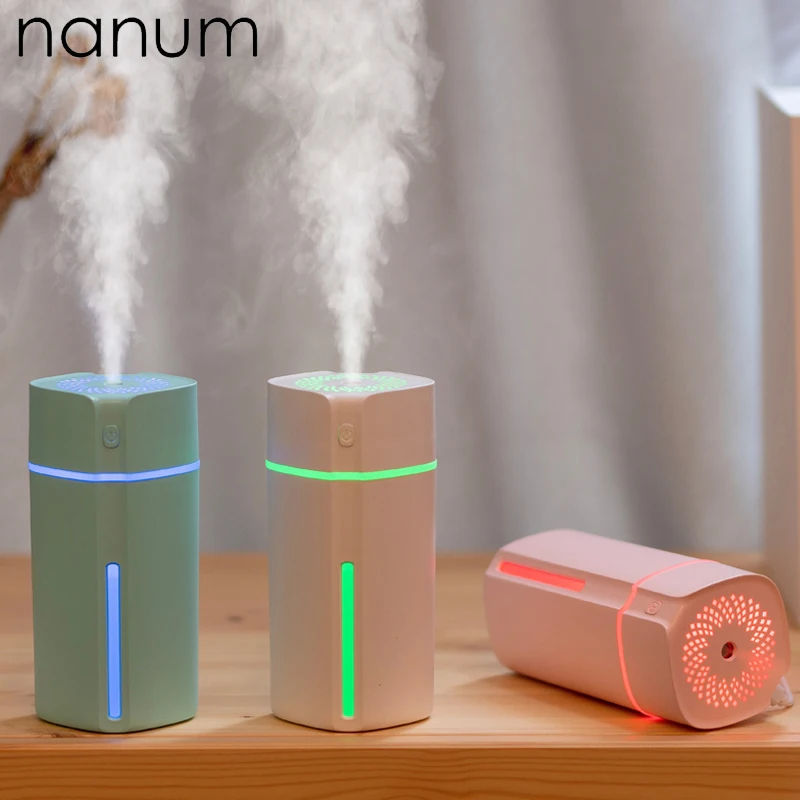 New Aroma Essential Oil Diffuser Creative bottle Humidifier 280ml Air Purifier LED Night Light USB Mini Fogger Car Freshener | Автомобили