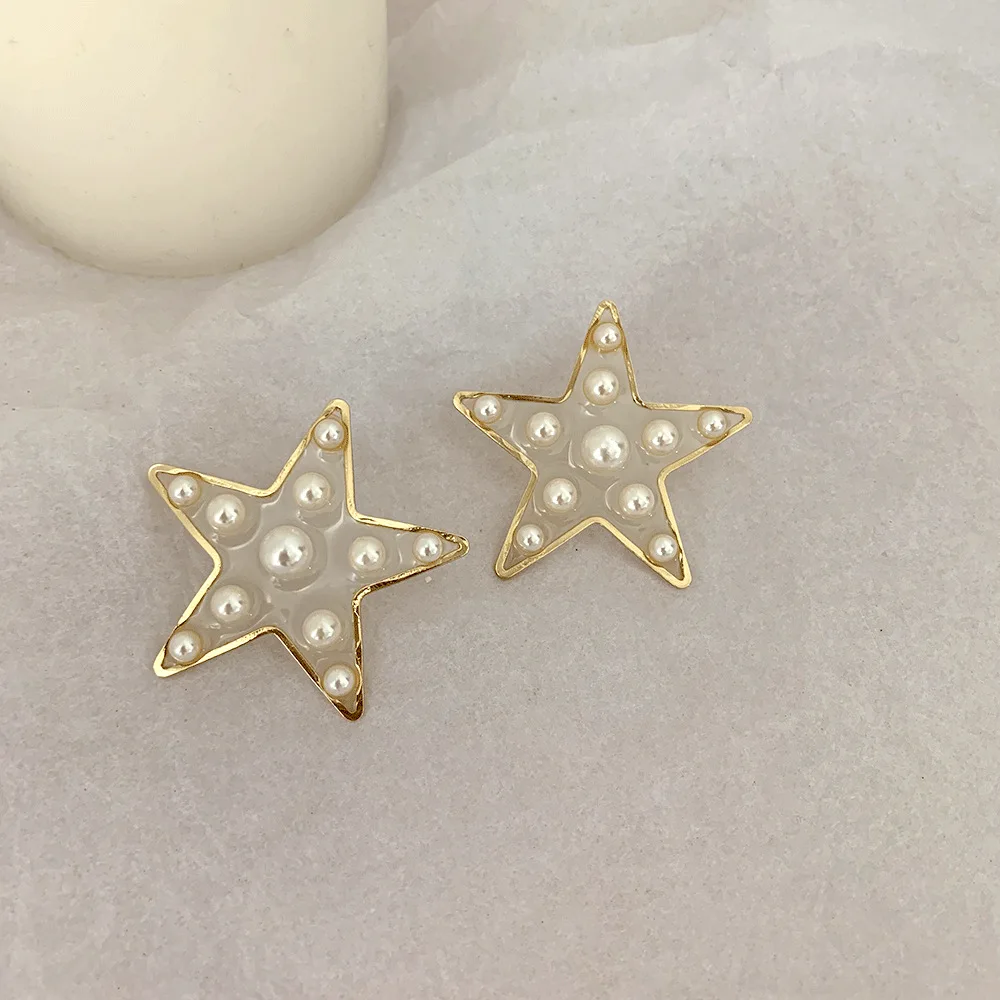 Корейский Новый Дизайн розовое желтое прозрачное в форме сердца с жемчугом