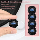 4 шт., амортизирующие наклейки на дверь из ПВХ для Ford Focus MK2 MK3 Ecosport Fiesta Fusion Ranger Explorer ST Mustang